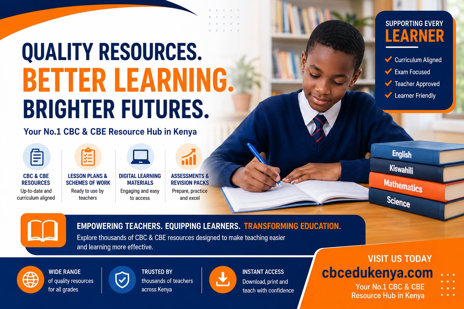 Every CBC Subject in One Pack: Study Packs Launched at CBC Edu Kenya