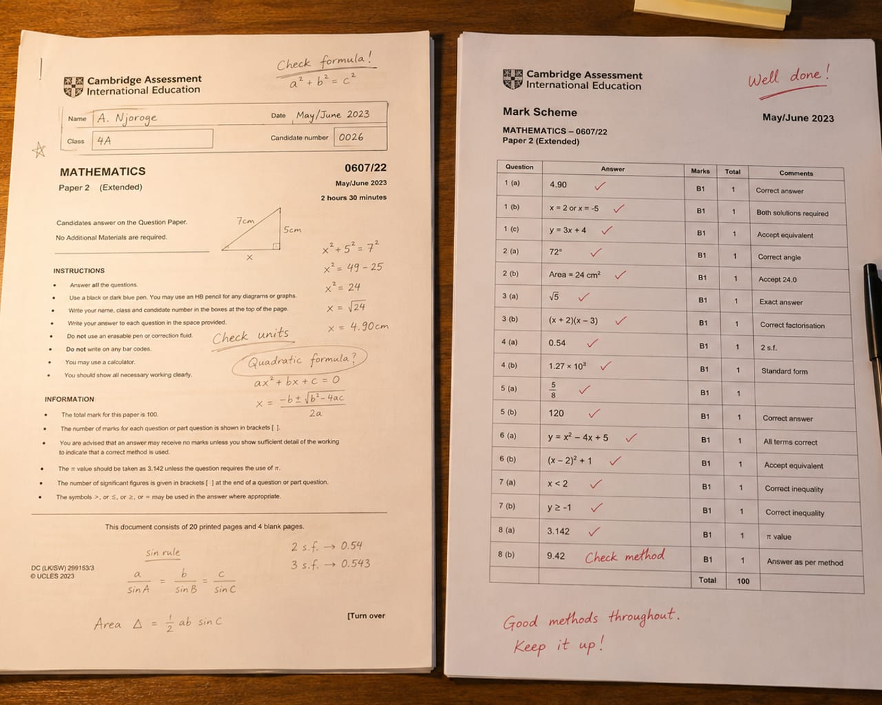 IGCSE Past Papers vs Mark Schemes: How To Actually Use Them (Most Students Don't)