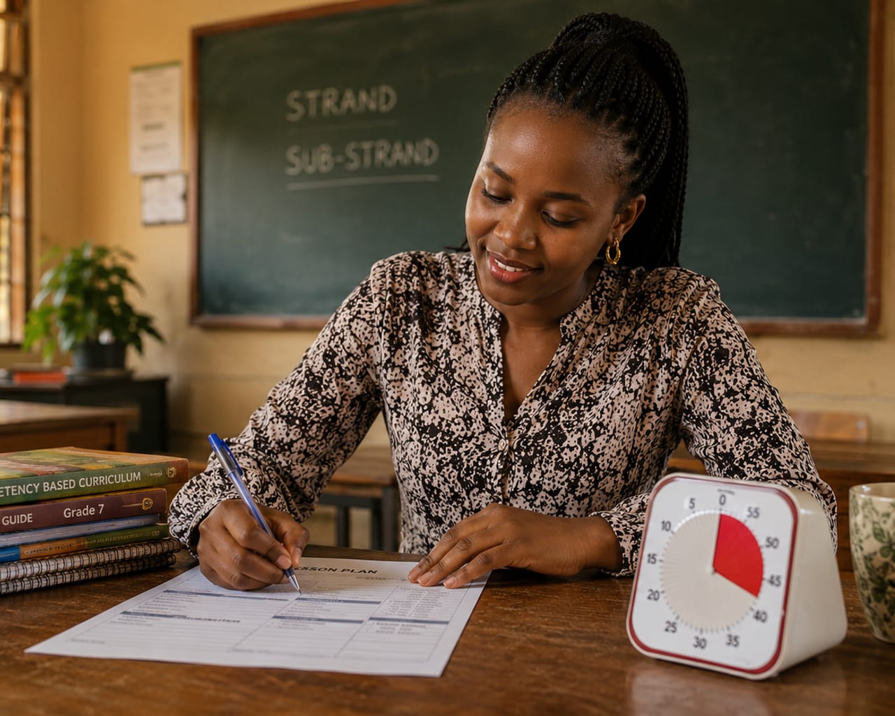 How To Write A KICD Lesson Plan In 10 Minutes (Or Have AI Do It For You)