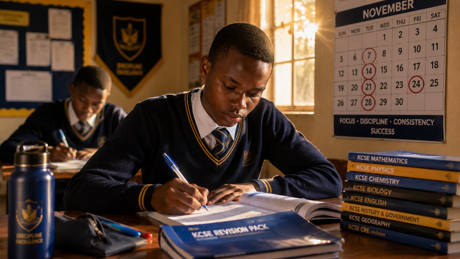 KCSE Is 21 Weeks Away — The Term 2 Revision Routine That Adds Two Mean Grades By November